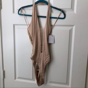 NWT sexy nude bodysuit